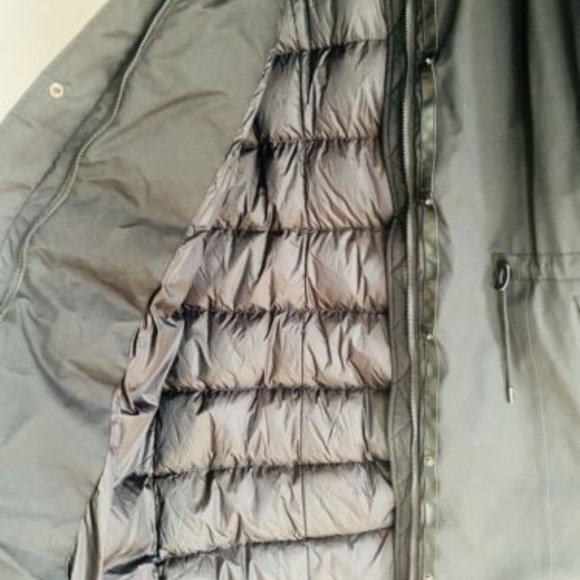 Mackage Enia L Lavish Fur Trim Down Coat Large Black WARM! Womens - Picture 7 of 10